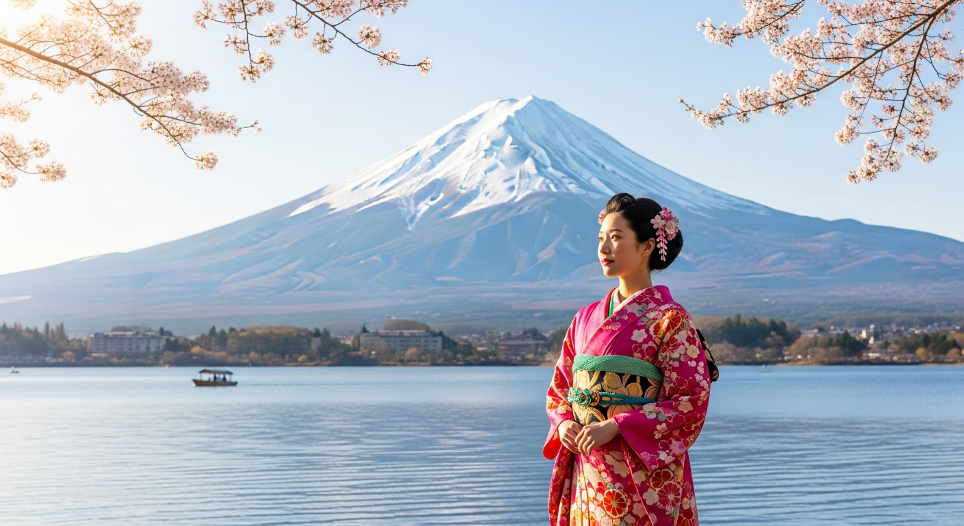 Kimono Rental & Cultural Experiences in Kawaguchiko